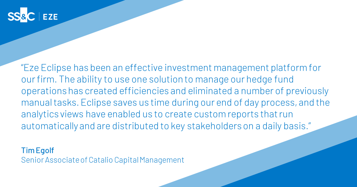 Eclipse Your Competition SS&C Eze